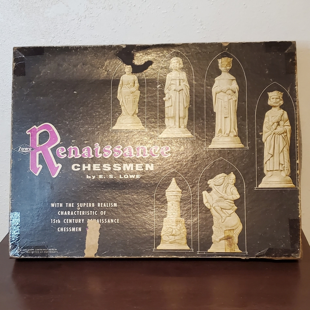 Vintage  Renaissance Chessman